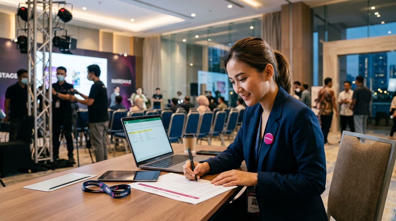 Cara Membuat Rundown Acara yang Efektif & Profesional: Panduan Lengkap dari NAREMAX
