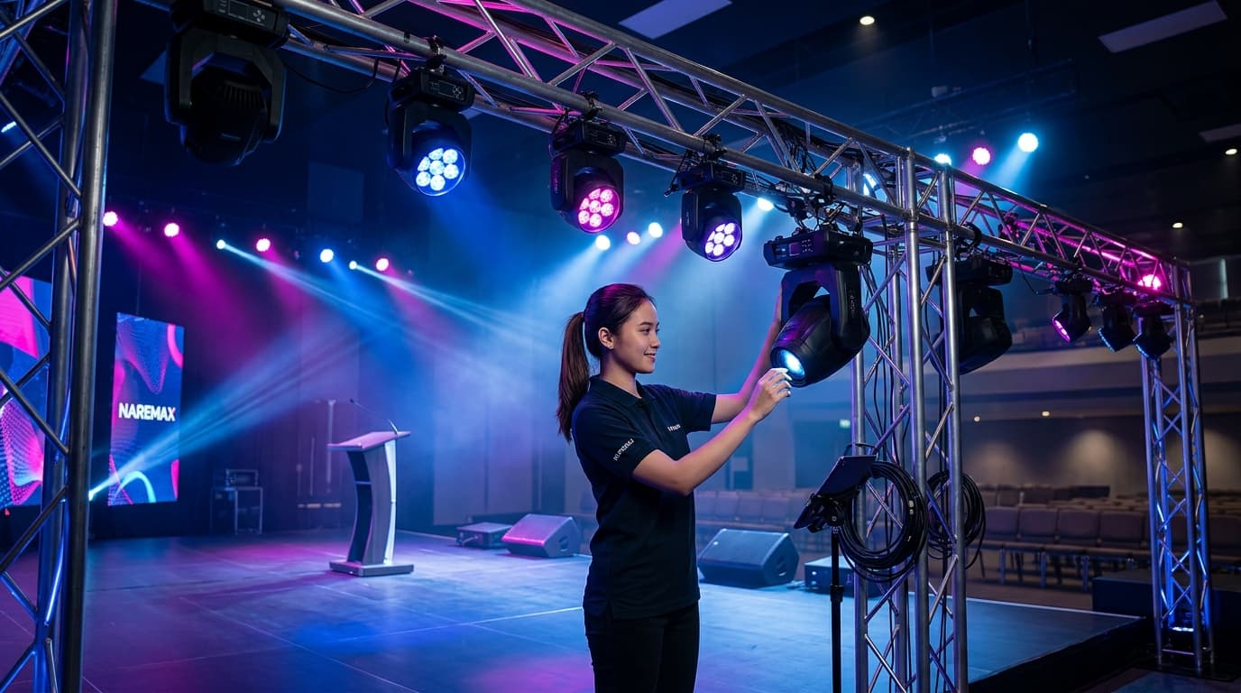Memilih Lighting Panggung Event: Panduan Lengkap Jenis & Penggunaan Tepat