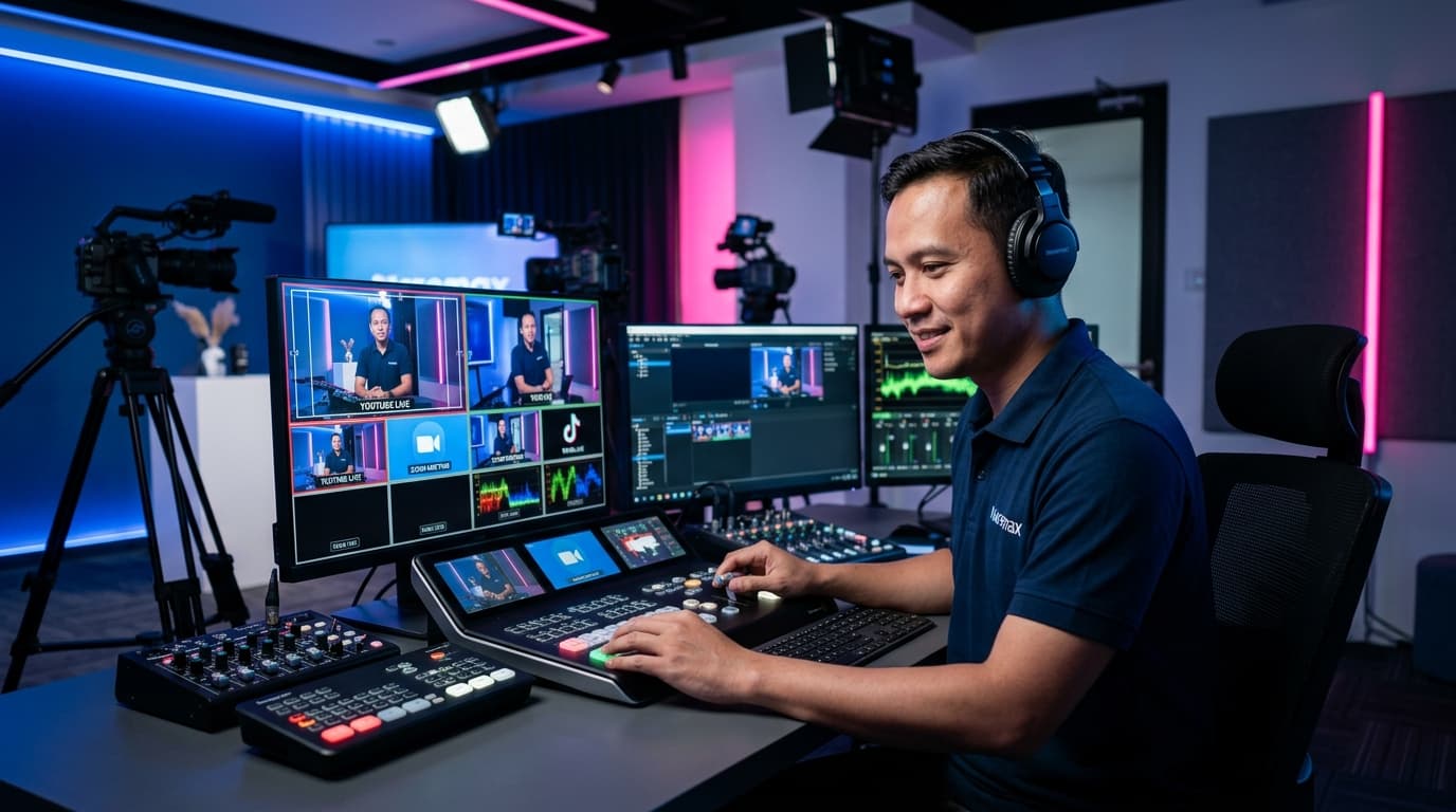 Prediksi Biaya Live Streaming Multi-Platform YouTube, Zoom, TikTok di 2026