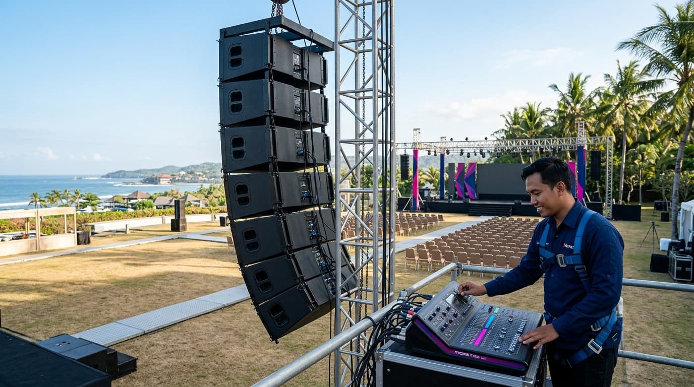 Tips Memilih Sound System untuk Acara Outdoor: Panduan Lengkap agar Suara Jernih & Merata