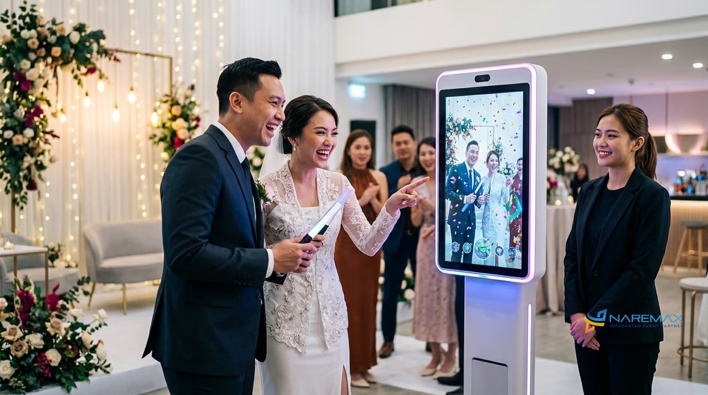 Jadikan Momen Tak Terlupakan: Ide AI Photobooth Interaktif untuk Wedding Kekinian 2026