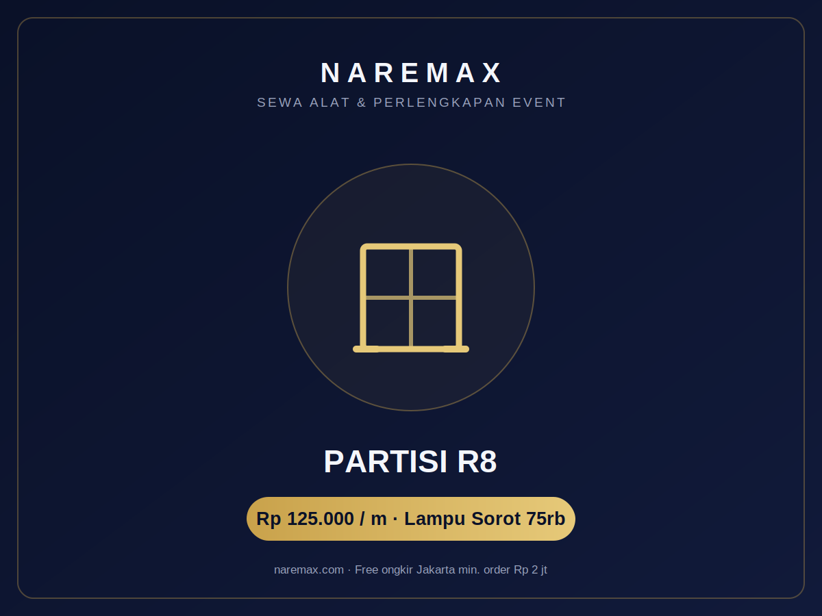 Partisi R8
