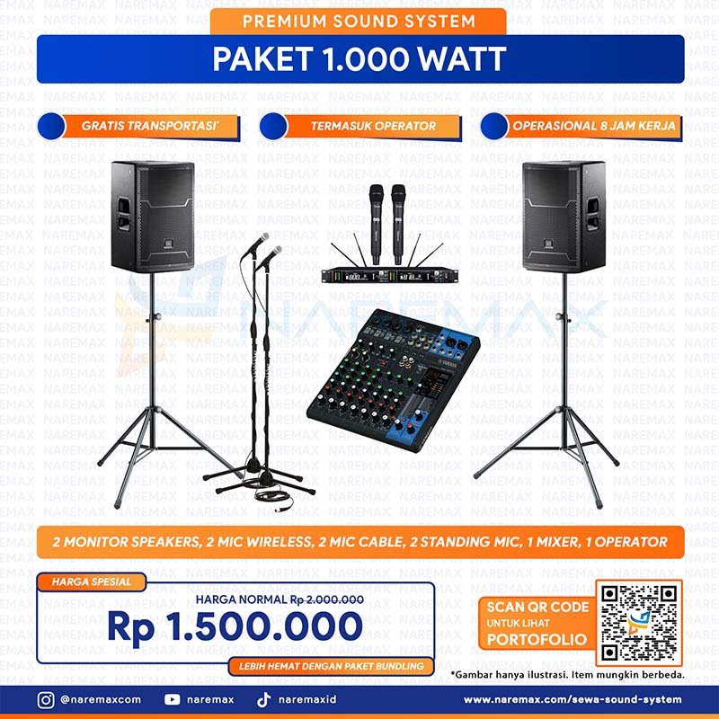 Sewa Sound System Murah 6 Vendor Sewa Sound System Murah Jakarta Paket 1000 Watt - Daftar Harga Pricelist Rental Jasa Sewa Sound System Bogor Depok Tangerang Bekasi Bandung Surabaya Bali Terbaik