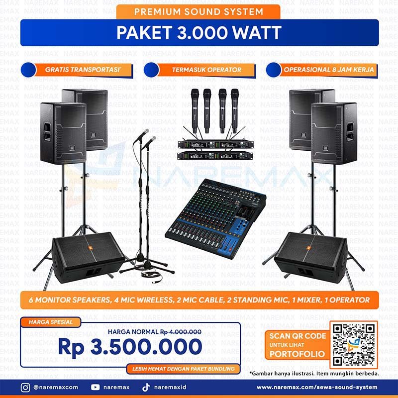 Sewa Sound System Murah 8 Vendor Sewa Sound System Murah Jakarta Paket 3000 Watt - Daftar Harga Pricelist Rental Jasa Sewa Sound System Bogor Depok Tangerang Bekasi Bandung Surabaya Bali Terbaik