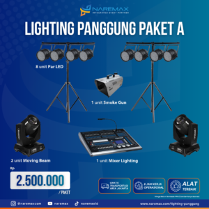 Sewa Lighting Panggung Murah Paket A - Rental Lighting Stage Panggung Murah di Jakarta Bogor Depok Tangerang Bekasi