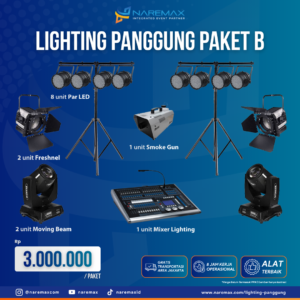 Sewa Lighting Panggung Murah Paket B - Rental Lighting Stage Panggung Murah di Jakarta Bogor Depok Tangerang Bekasi