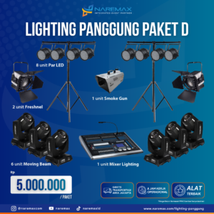 Sewa Lighting Panggung Murah Paket D - Rental Lighting Stage Panggung Murah di Jakarta Bogor Depok Tangerang Bekasi