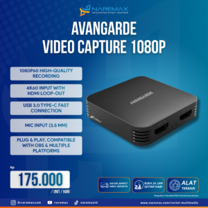 Vendor Sewa HDMI Video Capture Avangarde 1080P Murah Jakarta - Vendor Rental Multimedia Murah Terbaik di Jakarta - Naremax Rental Multimedia